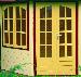 SUMMER HOUSES: FITTED SUMMERHOUSES and DIY SUMMERHOUSES - Additional windows