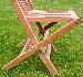Wooden Benches and Garden Seats - Close up photos - folding chairs