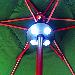 Aluminium and Steel Garden Furniture - Rechargeable parasol lights
