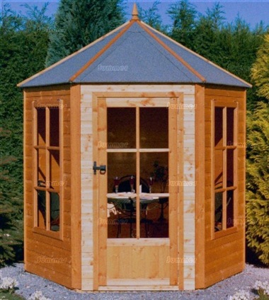 Hexagonal Summerhouse 083