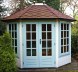Octagonal Summerhouse Log Cabin 353