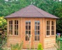 Octagonal Summerhouse Log Cabin 362