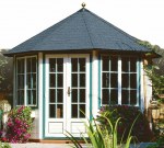 Octagonal Summerhouse Log Cabin 363