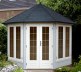 Octagonal Summerhouse Log Cabin 366