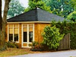 Hipped 28-45mm Summerhouse Log Cabin 306